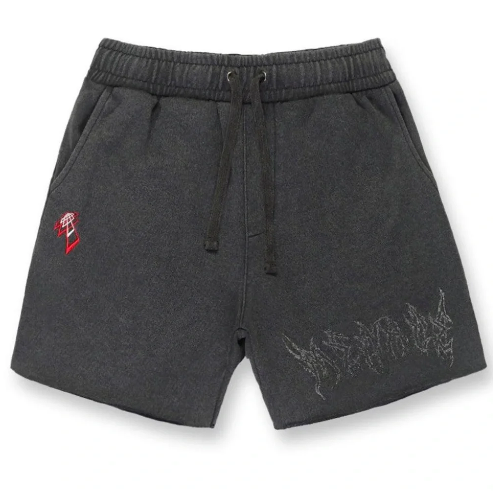 MEN’s JedNorth Vintage Wash Raw Edge 5'' Shorts (SMALL) - Picture 8 of 12